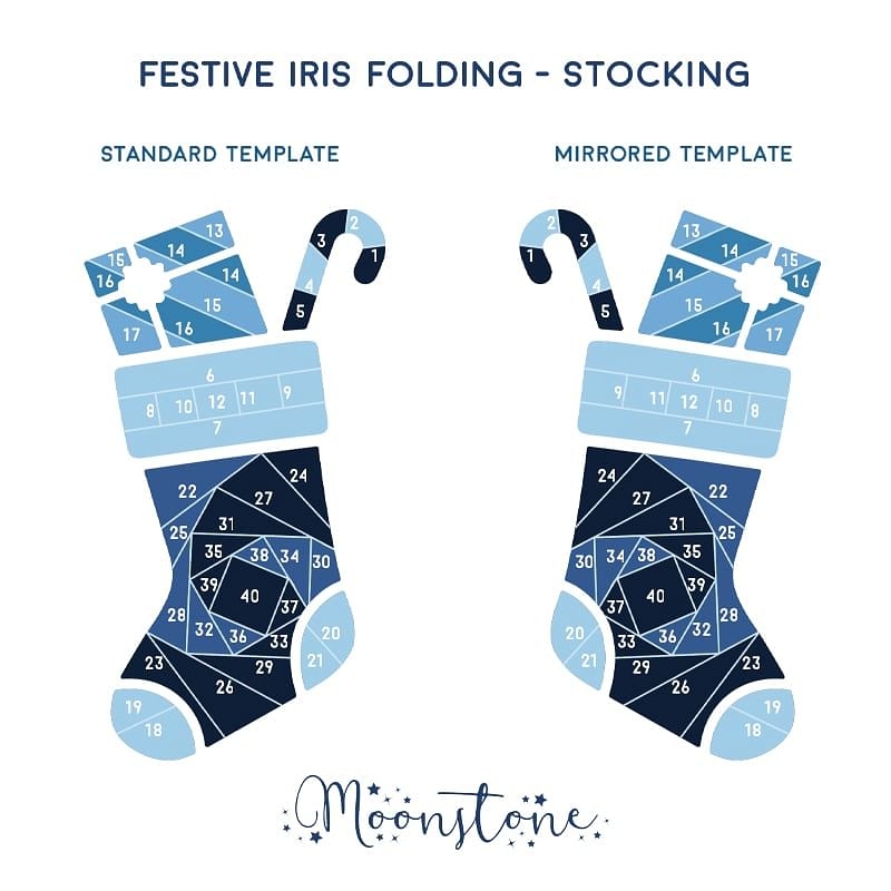 Festive Iris Folding Digital Downloads Hunkydory Crafts