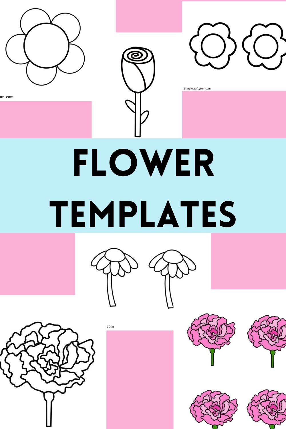 Free Printable Flower Templates