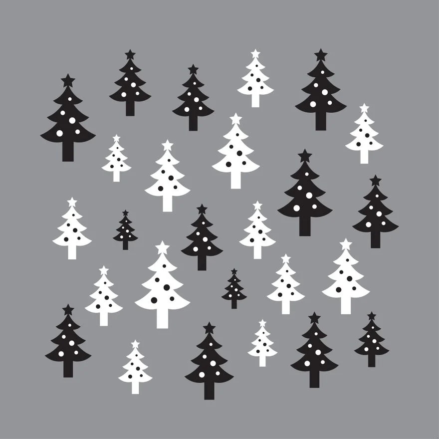 Free 32 Christmas Tree Templates Free Printable PSD EPS PNG PDF Format Download 