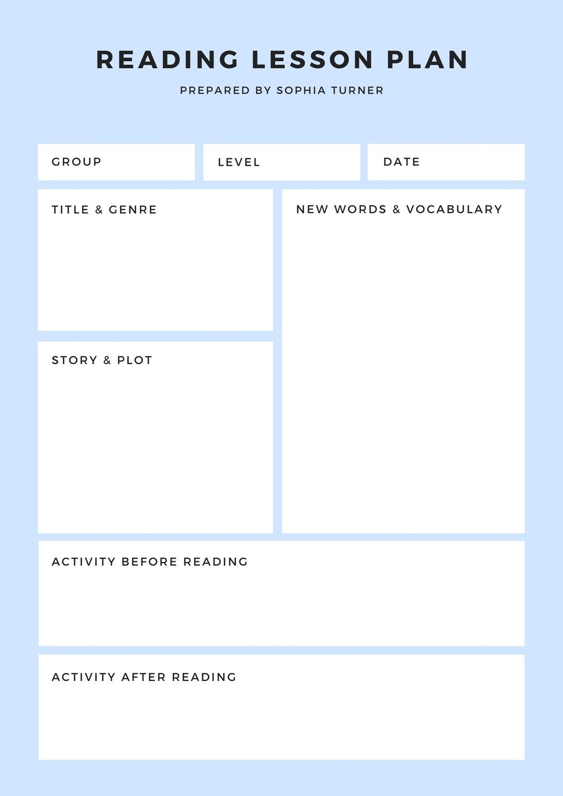 Free And Customizable Art Lesson Plan Templates Canva