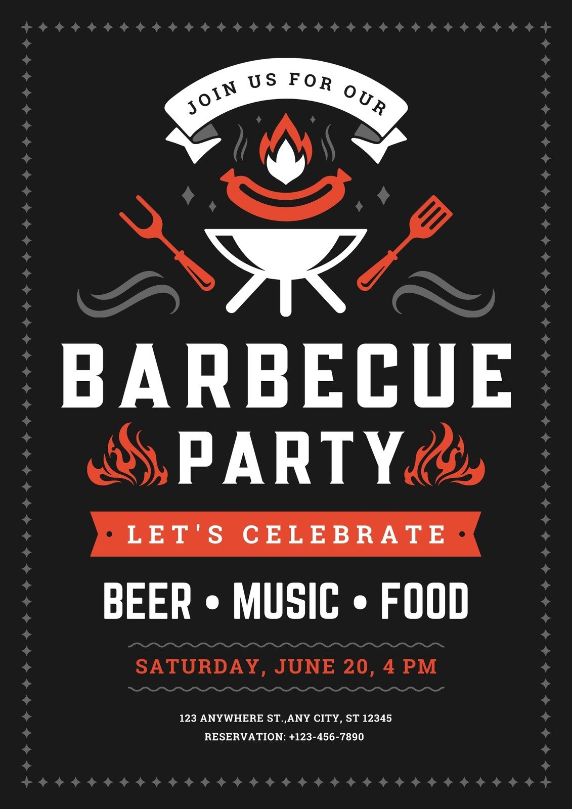 Free And Customizable Bbq Templates Free And Customizable Bbq Templates