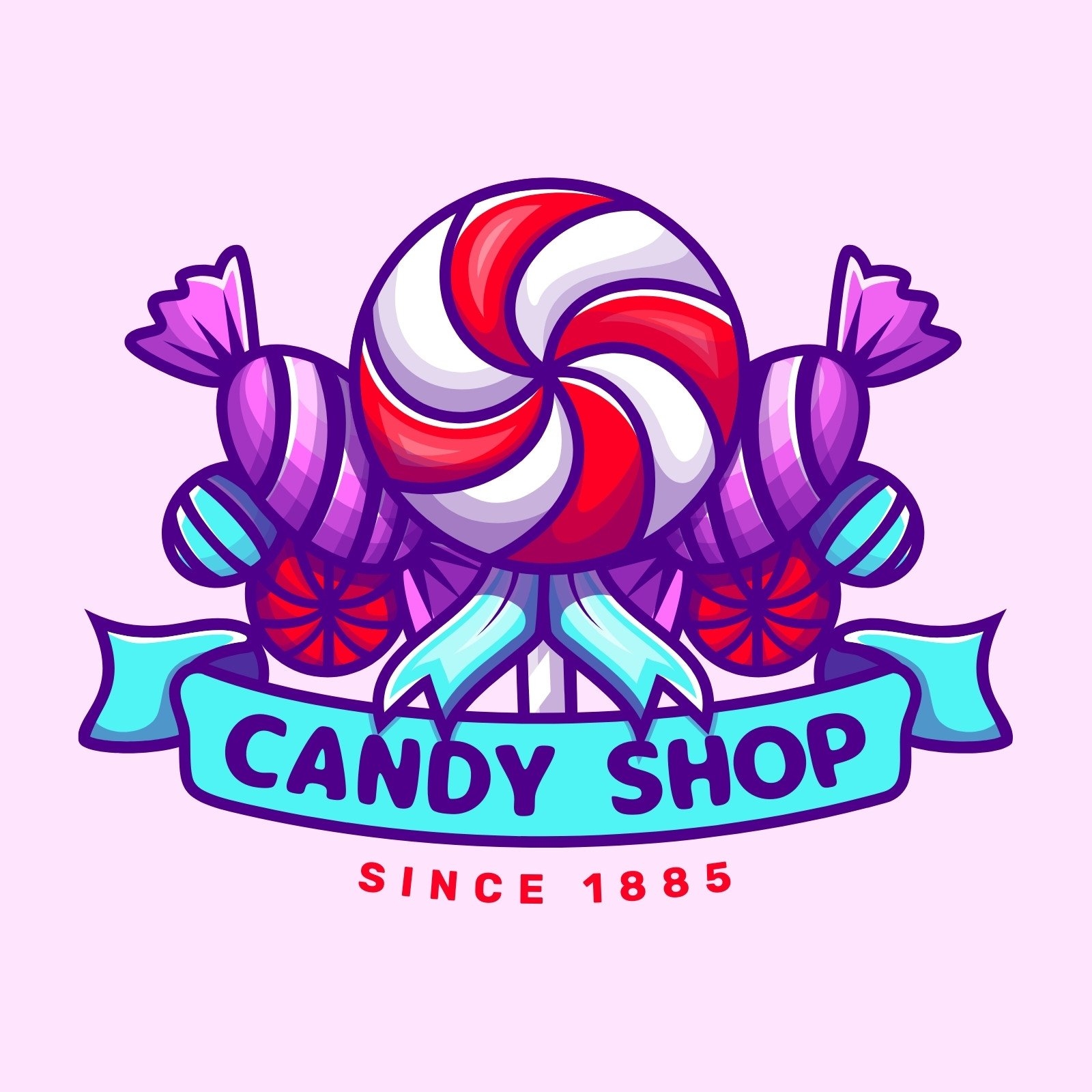 Free And Customizable Candy Templates