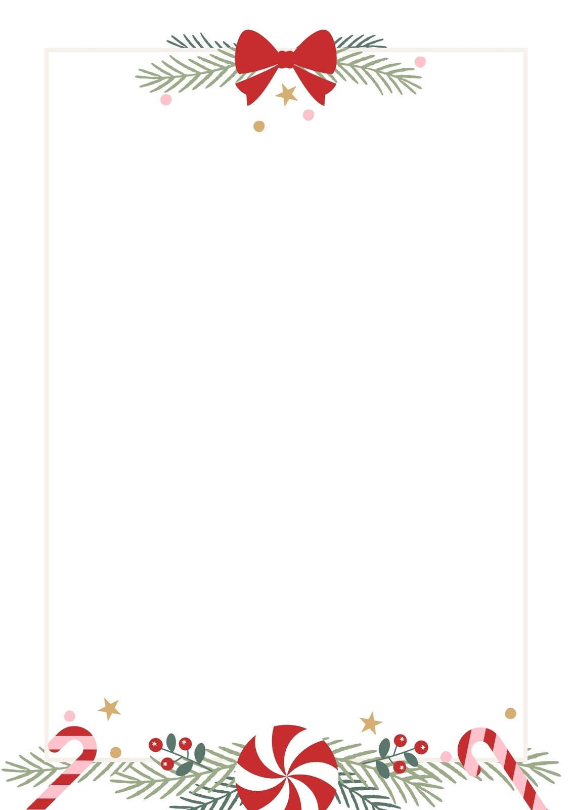 Christmas Template Free Printable