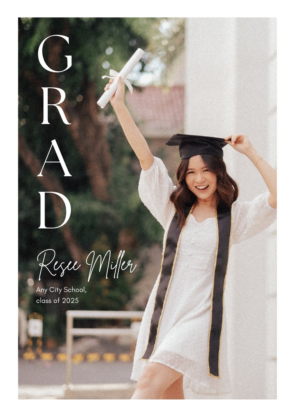 Free And Customizable Graduation Templates