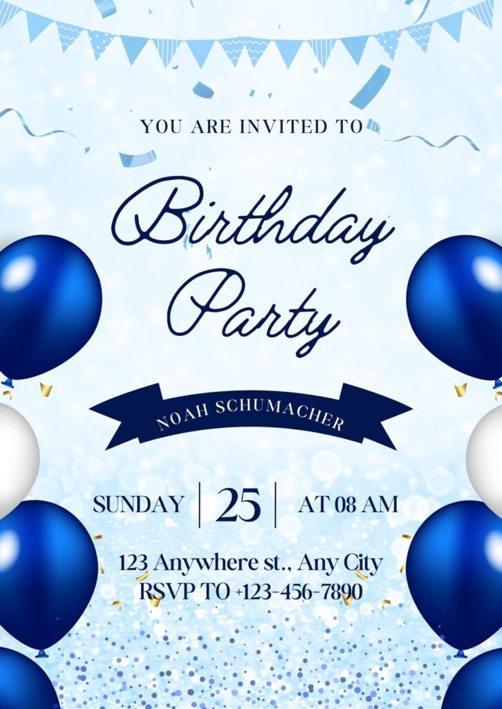 Free Printable Party Invitation Templates - Free Printable Templates