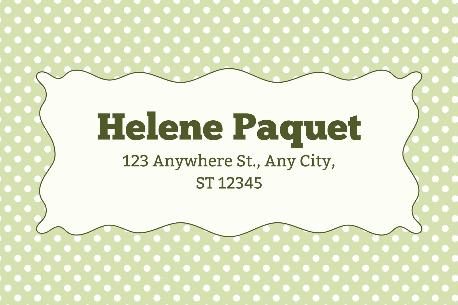 Free And Printable Custom Address Label Templates Canva