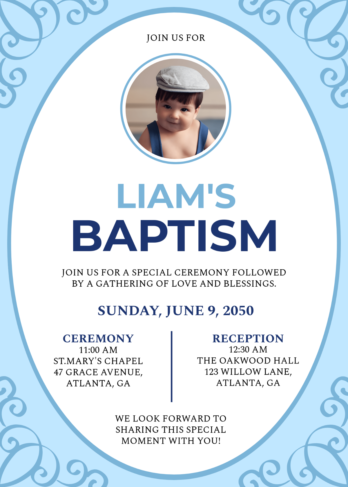 Free Printable Baptism Invitations Templates Free Printable Baptism Invitations Templates