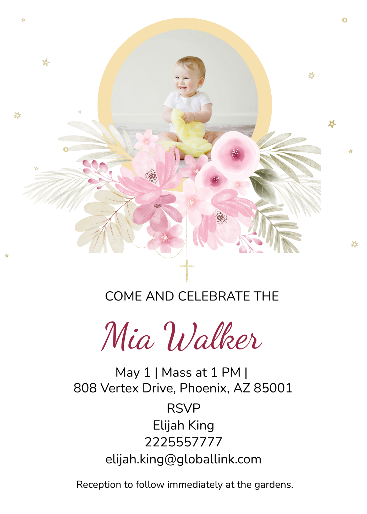 Free Baptism Invitation Templates Editable And Printable Free Baptism Invitation Templates Editable And Printable