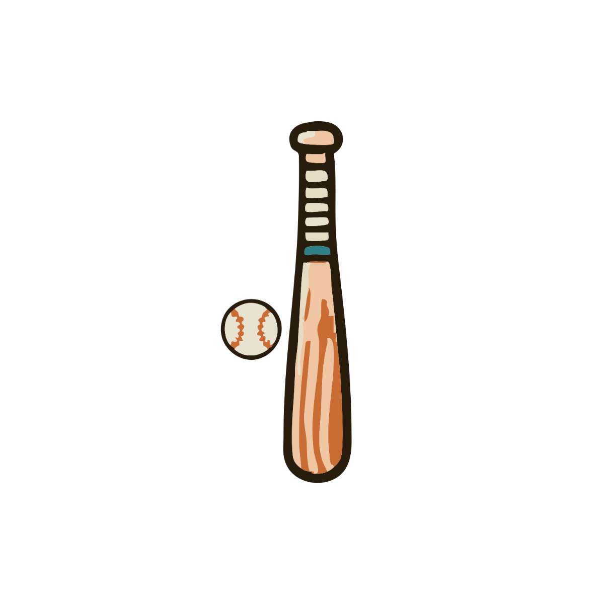 Free Baseball Bat Clipart Template To Edit Online