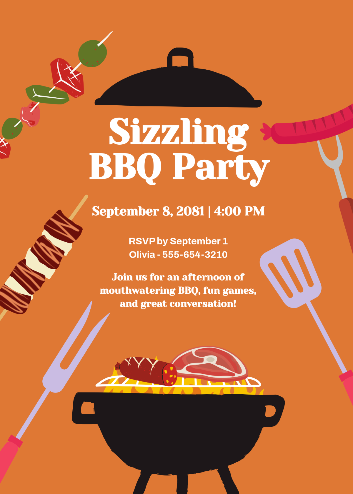 Free Bbq Invitation Templates Editable And Printable Free Bbq Invitation Templates Editable And Printable