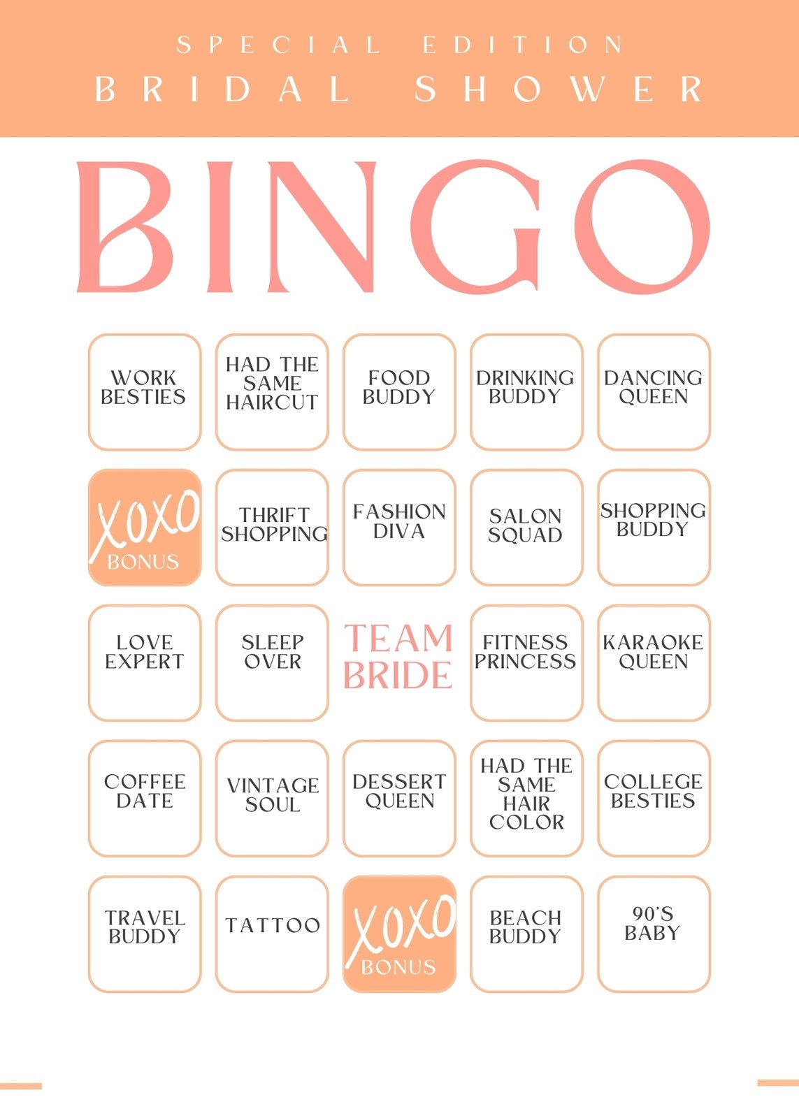 Free Bingo Card Templates To Customize And Print Canva