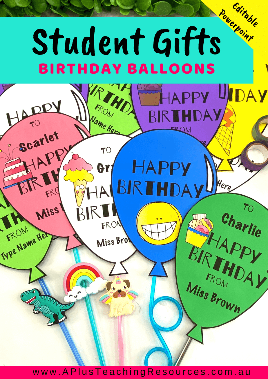 Free Birthday Balloon Templates A Plus Teaching Resources Free Birthday Balloon Templates A Plus Teaching Resources