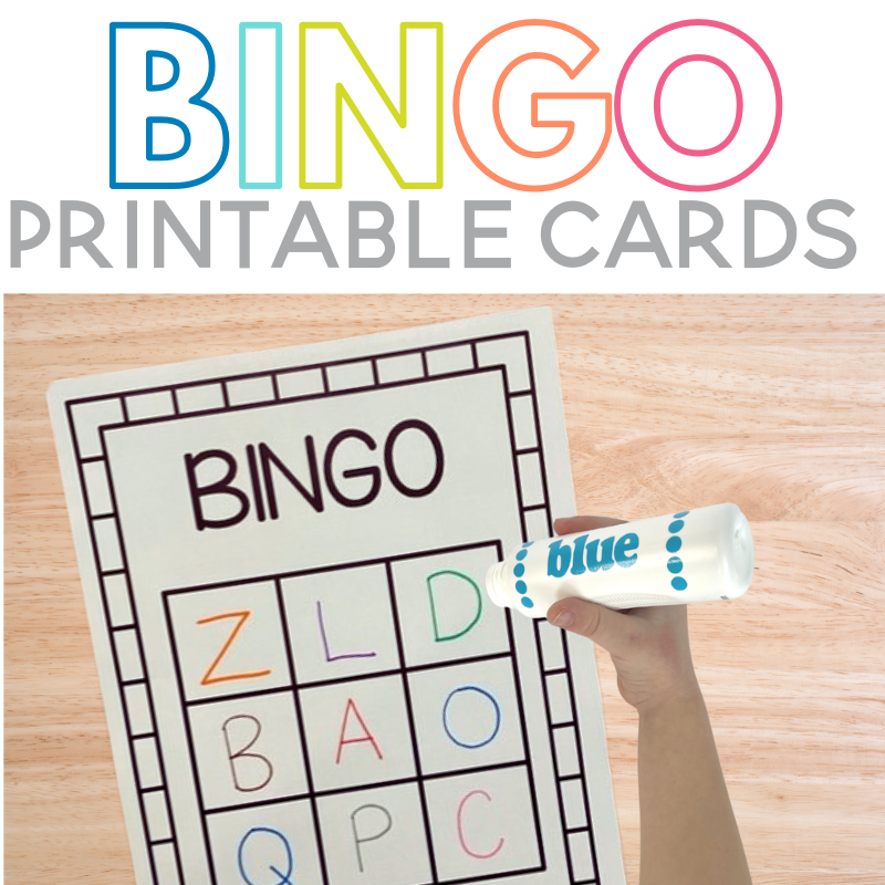 Free Printable Bingo Card Template Free Printable Bingo Card Template