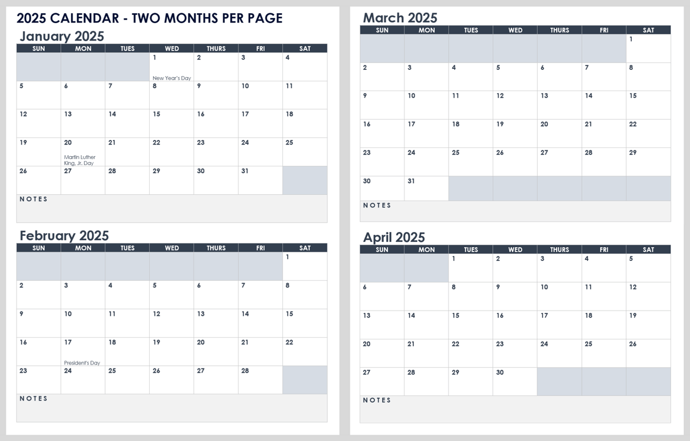 Free Blank Calendar Templates Smartsheet Free Blank Calendar Templates Smartsheet
