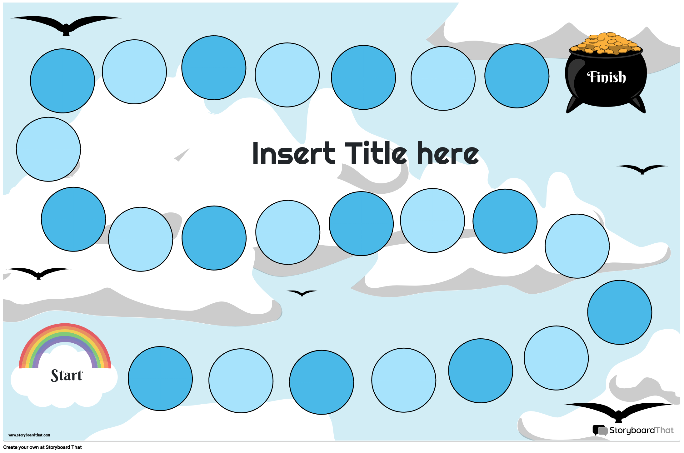 Free Board Game Templates Make Your Own Classroom Game