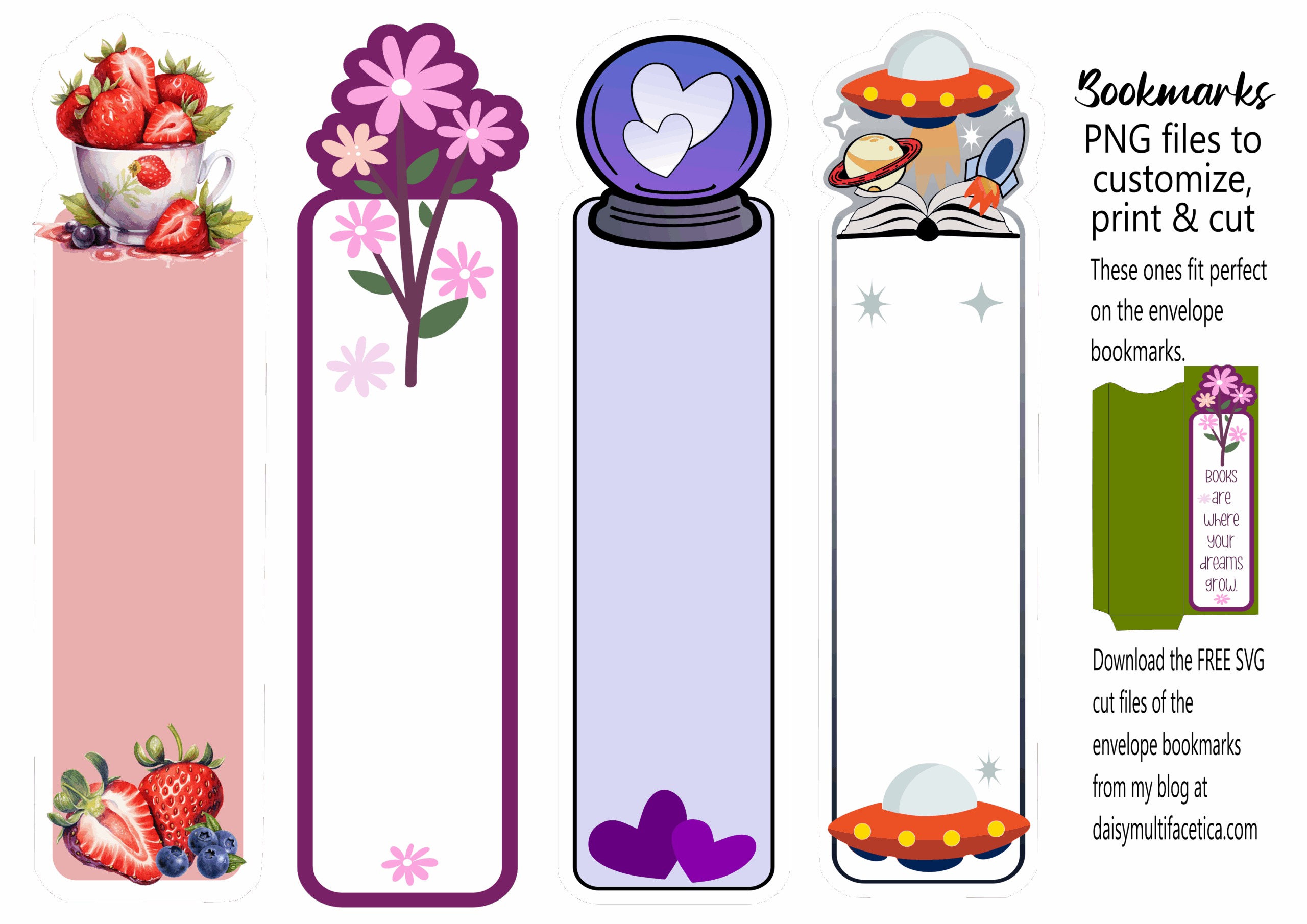 Free Printable Blank Bookmark Templates Free Printable Blank Bookmark Templates