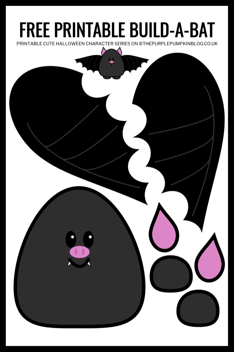 Free Printable Bat Template For Halloween