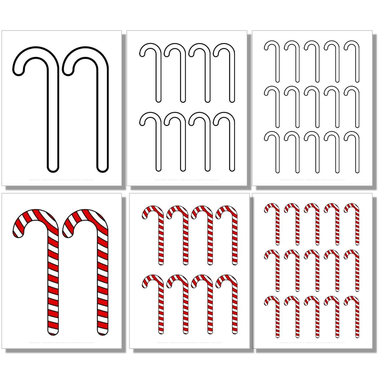 Candy Cane Template Free Printable Candy Cane Template Free Printable
