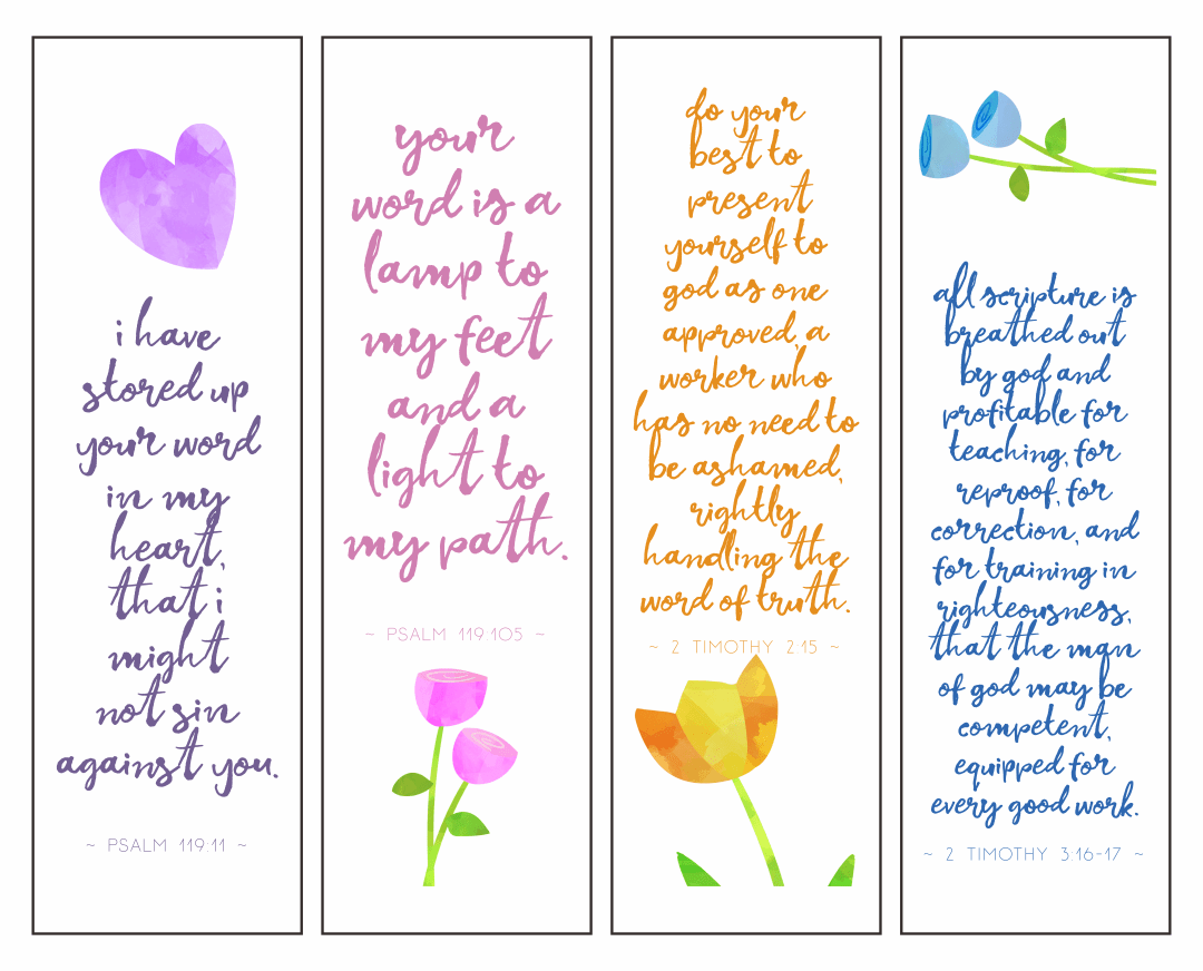Free Christian Printable Bookmarks Printable Design Resources