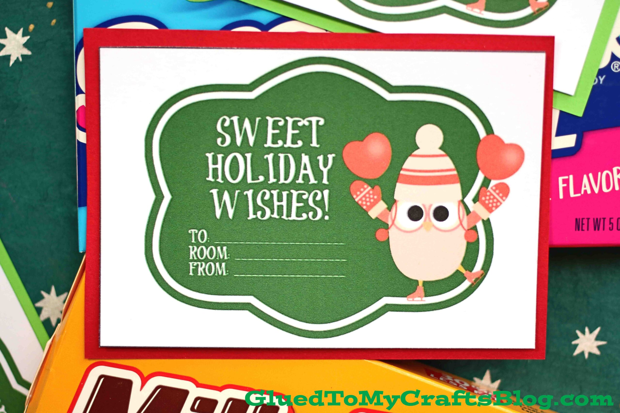 FREE Christmas Candy Gram Printable FREE Christmas Candy Gram Printable