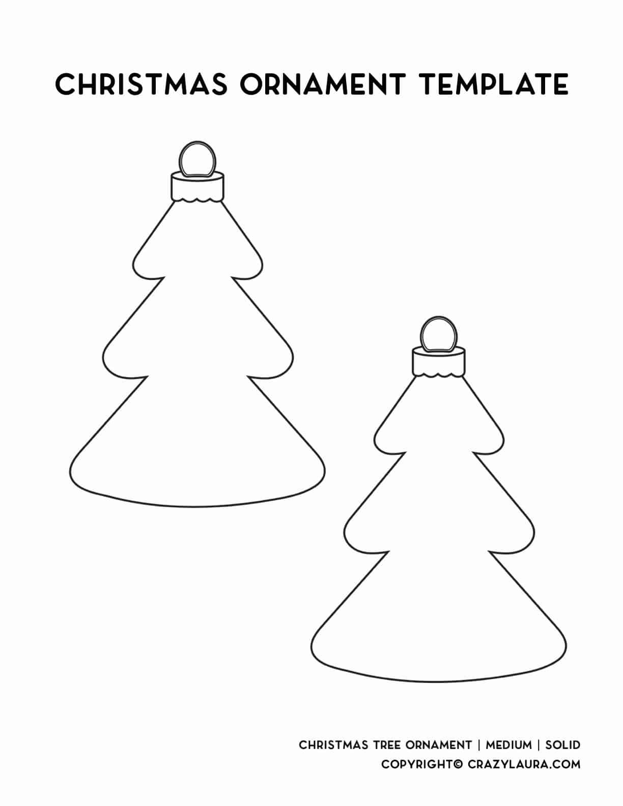 Free Christmas Ornament Template Printables For 2020 Crazy Laura Free Christmas Ornament Template Printables For 2020 Crazy Laura