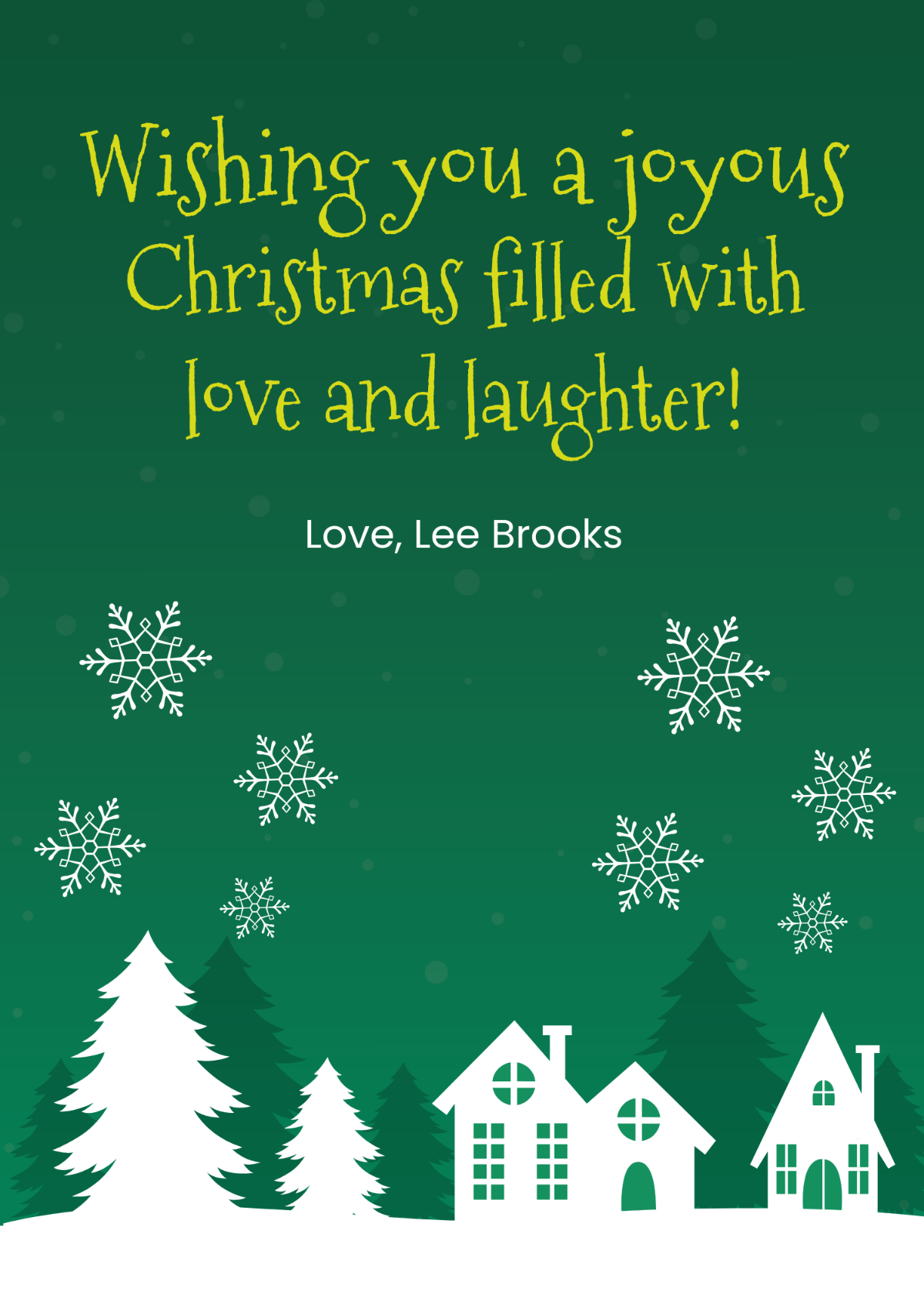 Free Christmas Templates To Edit Online