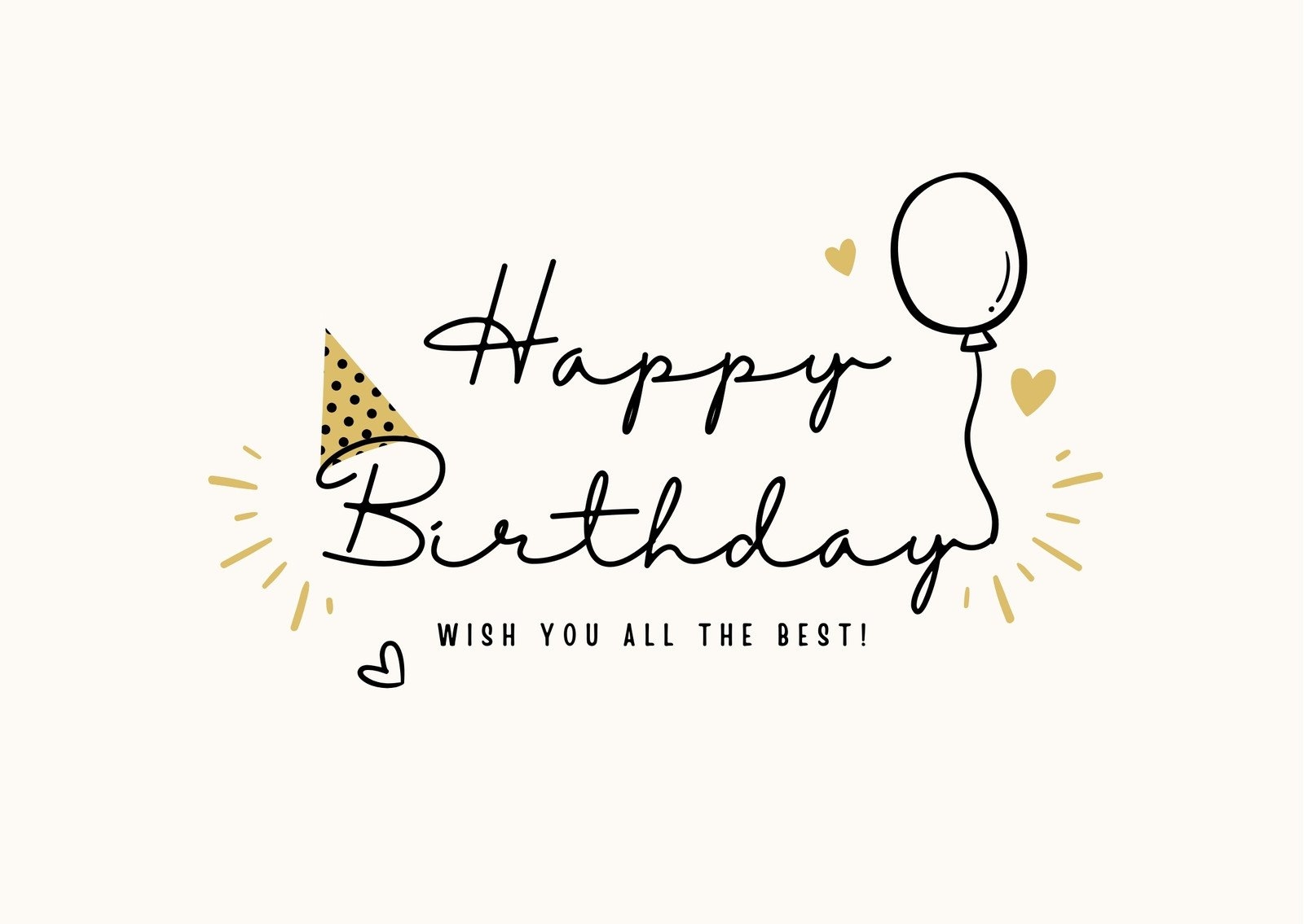 Free Custom Printable Birthday Card Templates Canva
