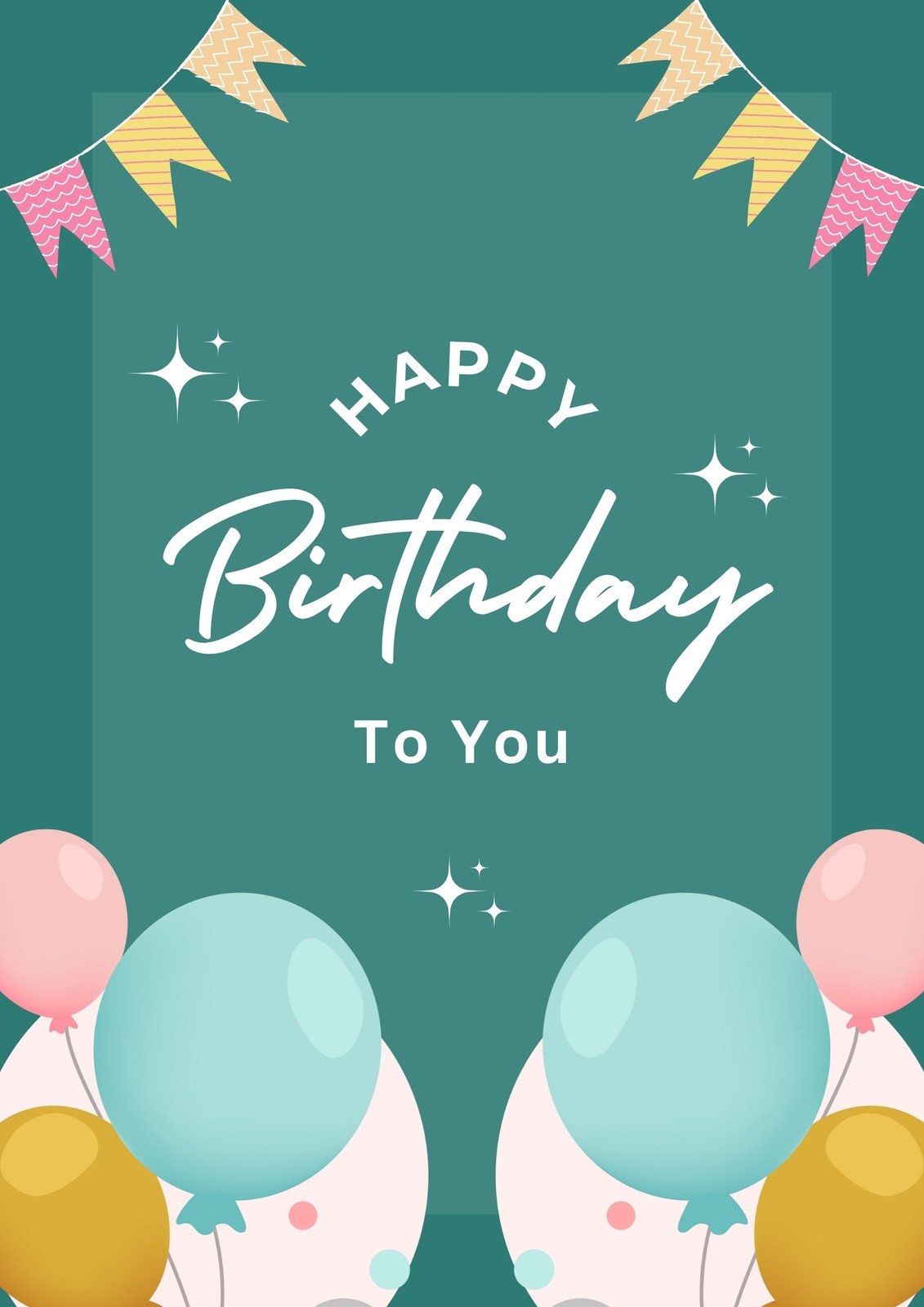 Free Custom Printable Birthday Flyer Templates Canva