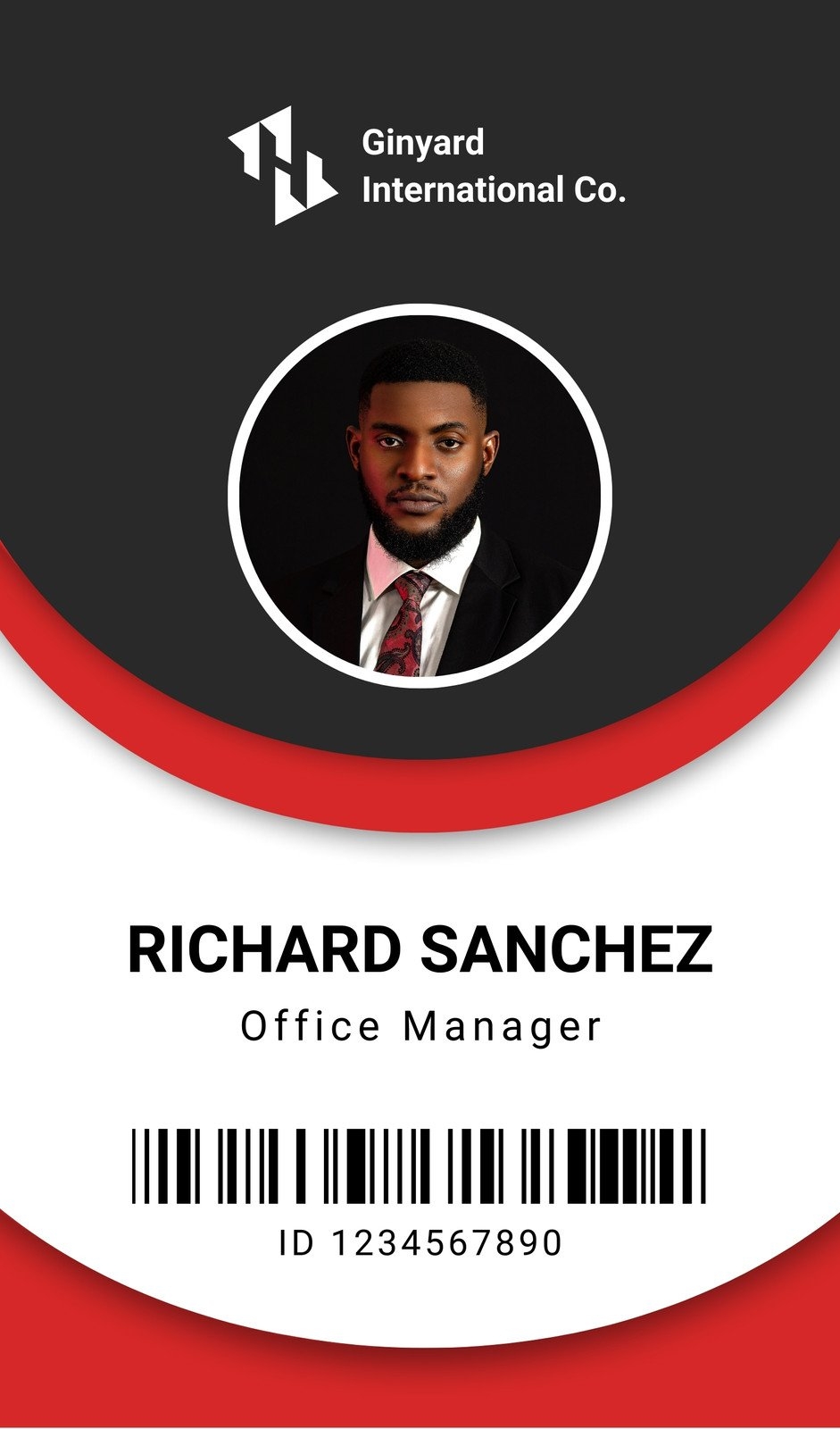 Free Customizable Professional ID Card Templates Canva