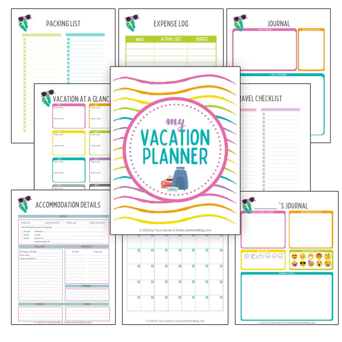 Free Family Vacation Planner Printable Feels Like Home Free Family Vacation Planner Printable Feels Like Home