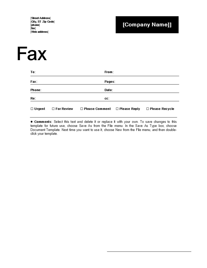 Free Fillable Fax Cover Sheet Templates Word Dingtone Fax