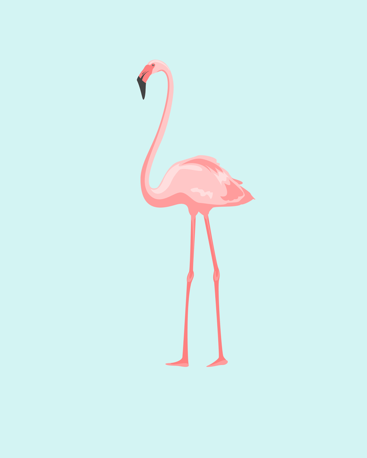 FREE Flamingo Printables Cute Fun And Cheerful