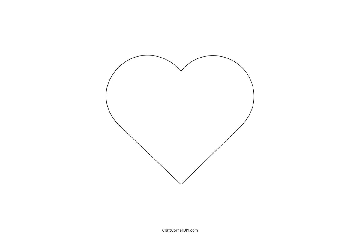 Free Heart Templates Of Different Sizes Free Printable Craft Corner DIY