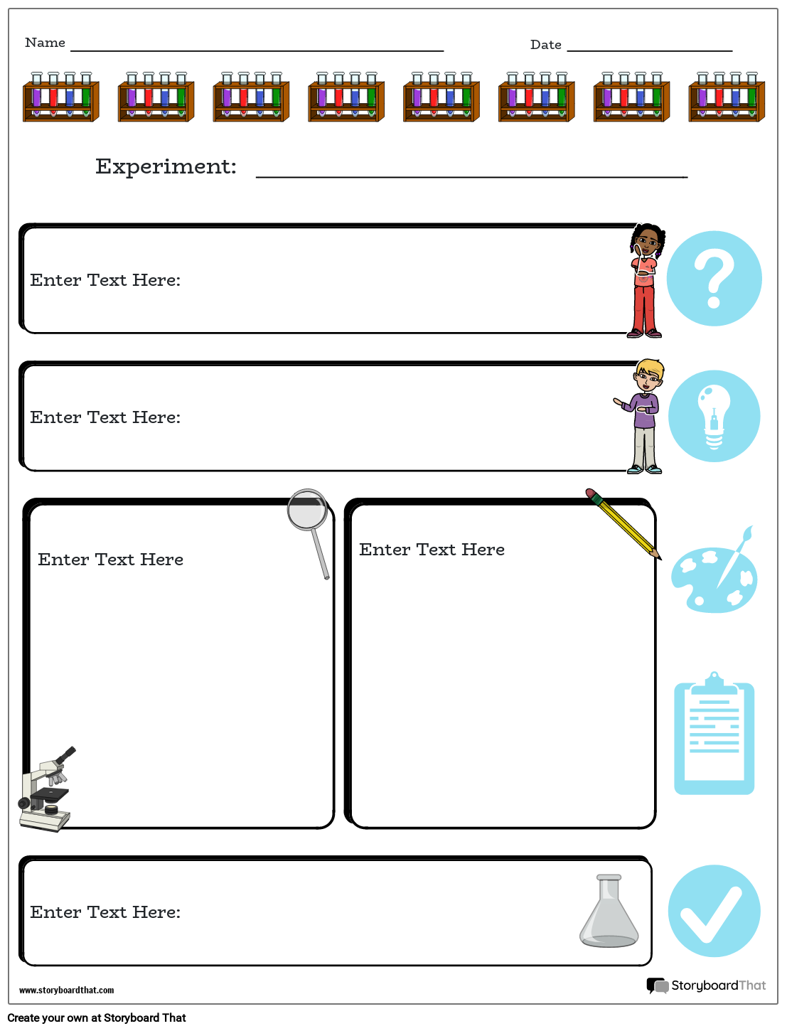 Free Lab Report Maker And Worksheet Templates For Students