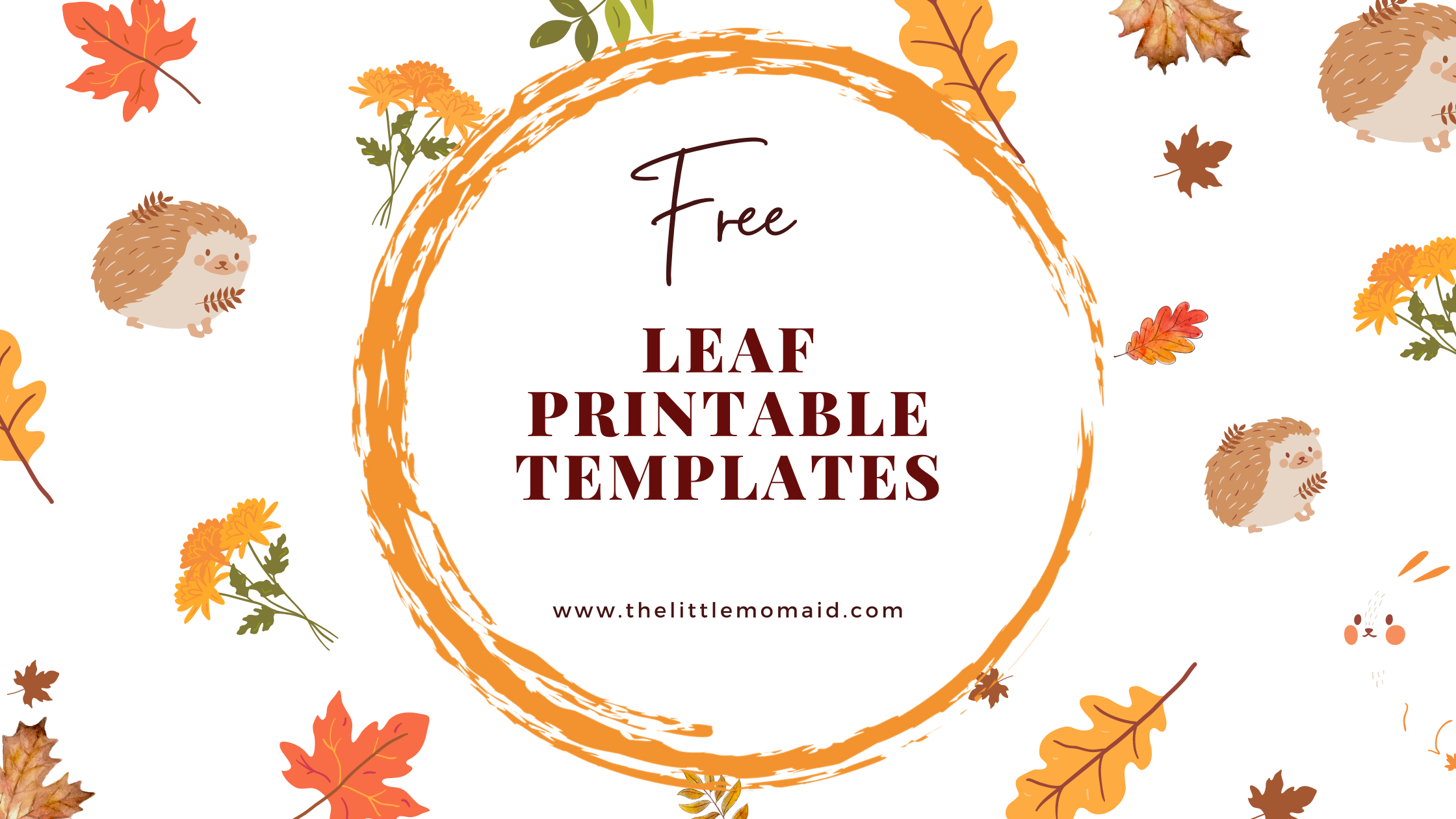 Free Leaf Printable Templates The Little Mom Aid