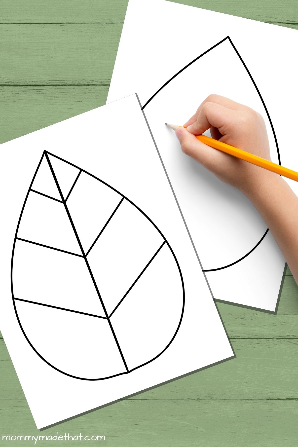 Large Leaf Template Printable Pdf Free