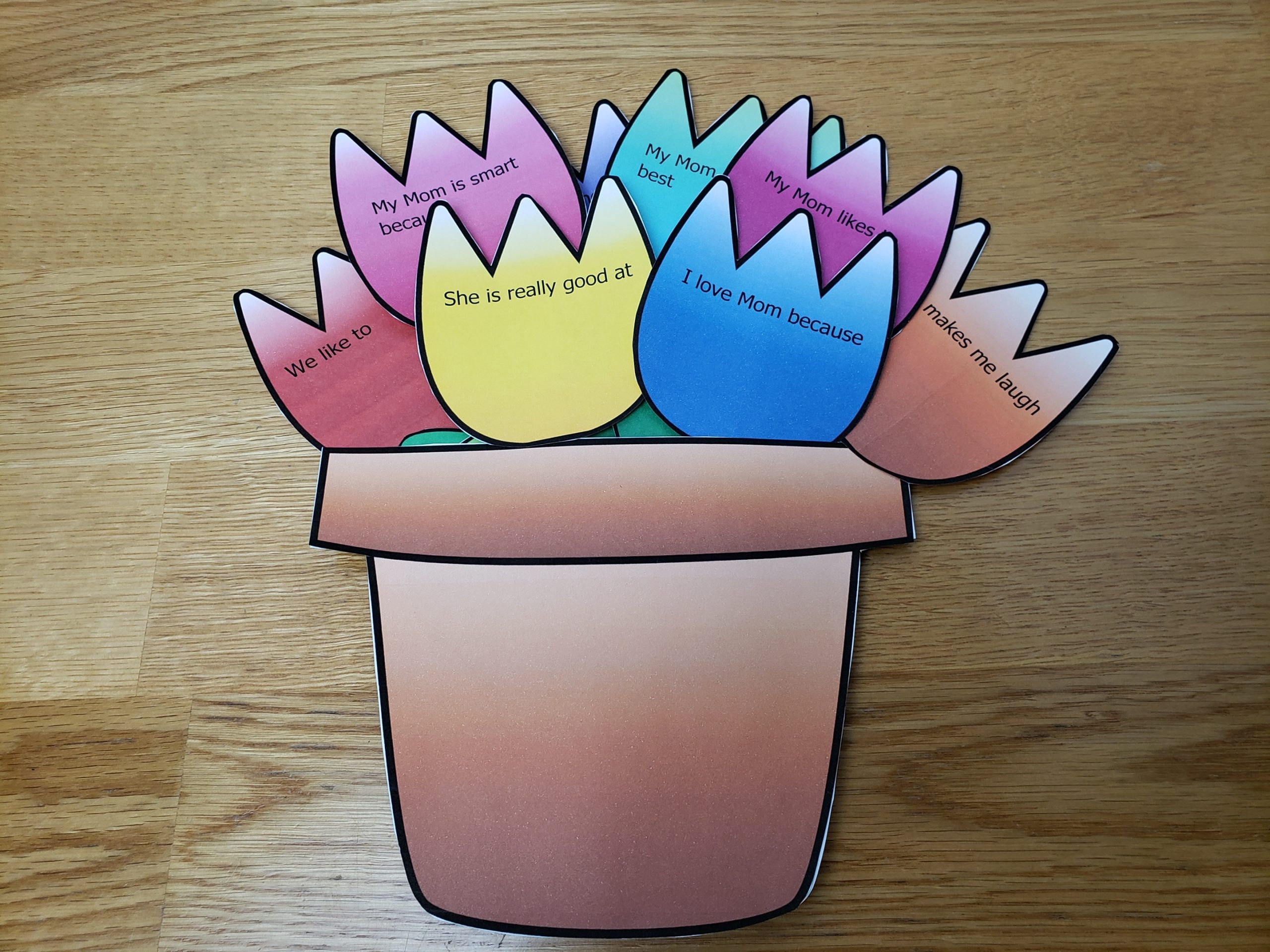 Free Mother s Day Flower Pot Craft LovingHomeschool