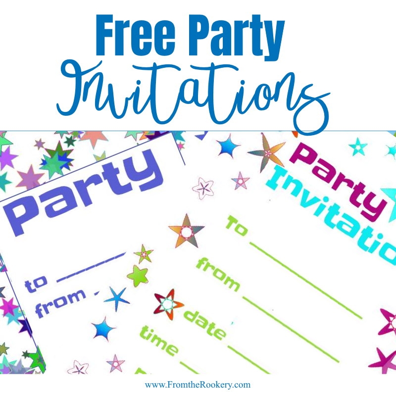 Free Party Invitations Printable Invitation Templates