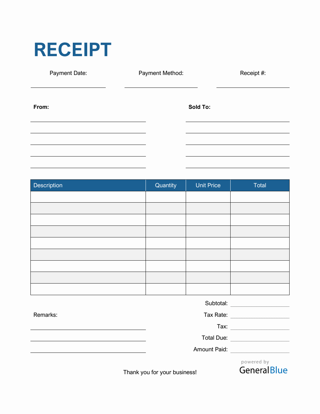 Free PDF Receipt Templates Worksheets Library Free PDF Receipt Templates Worksheets Library