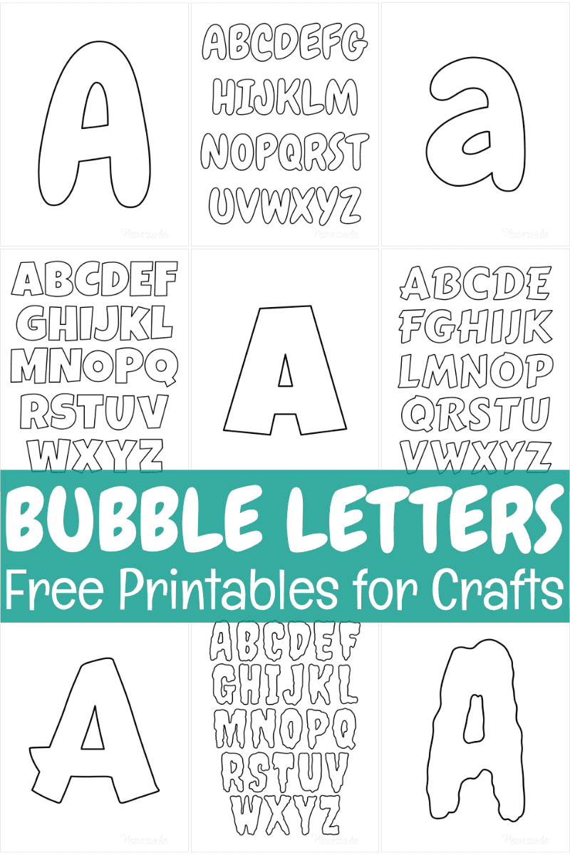 Free Printable Alphabet Letters For Crafts