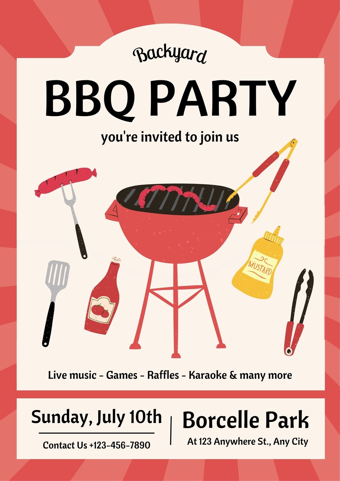 Free Printable And Customizable BBQ Poster Templates Canva Free Printable And Customizable BBQ Poster Templates Canva