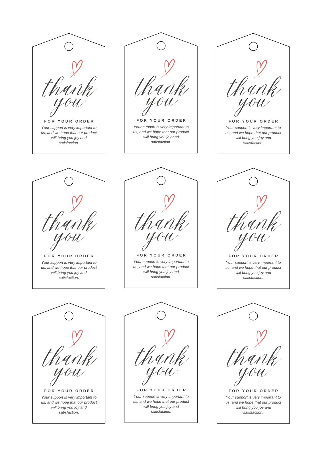 Free Printable And Customizable Gift Tag Templates Canva Free Printable And Customizable Gift Tag Templates Canva