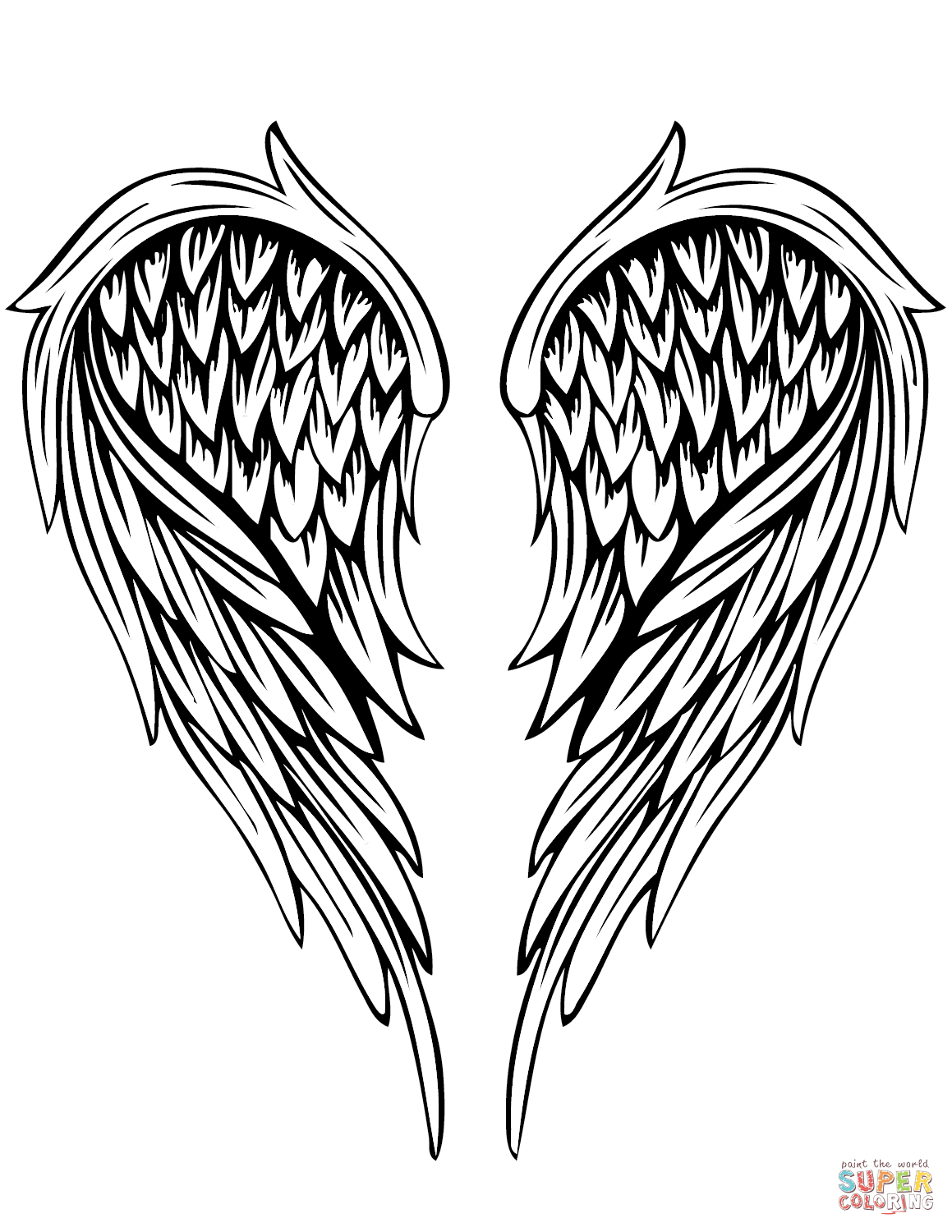 Free Printable Angel Wings Printable Party Favors
