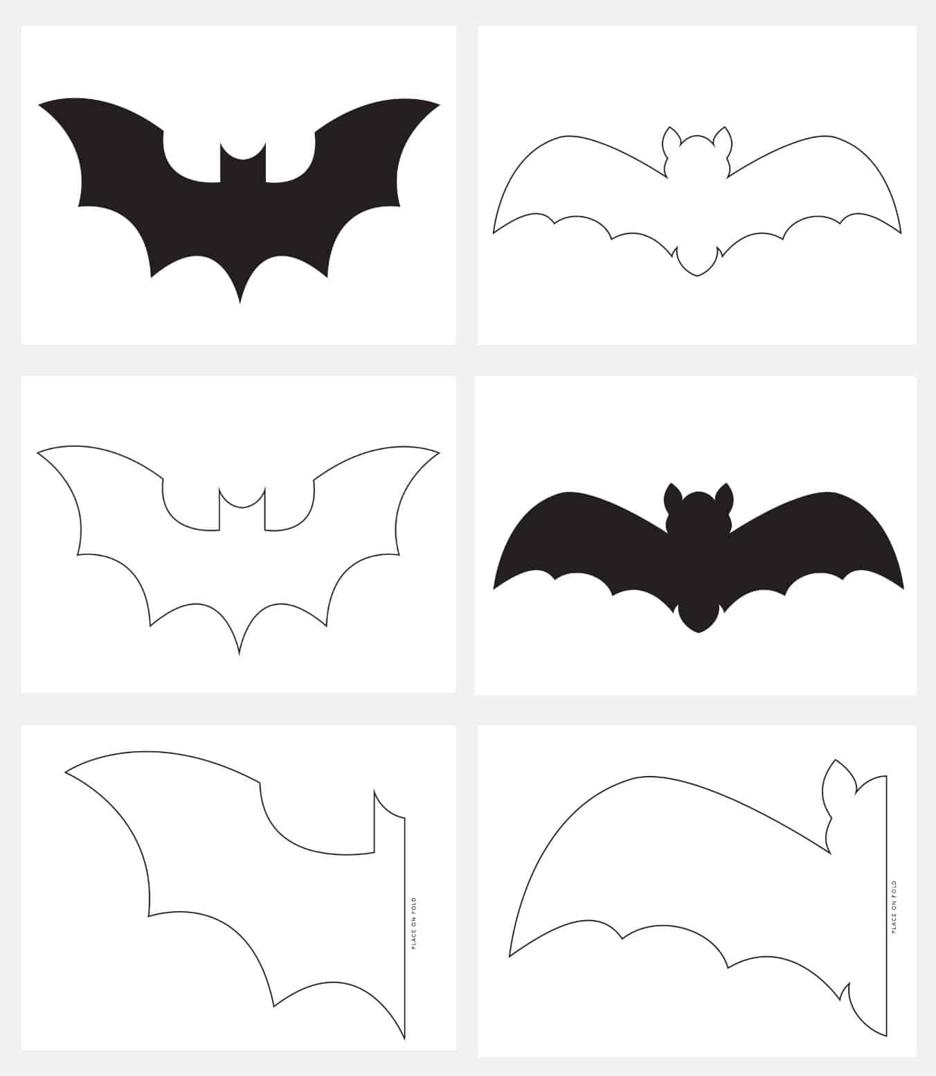 Free Printable Bat Template Printable Free Printable Bat Template Printable