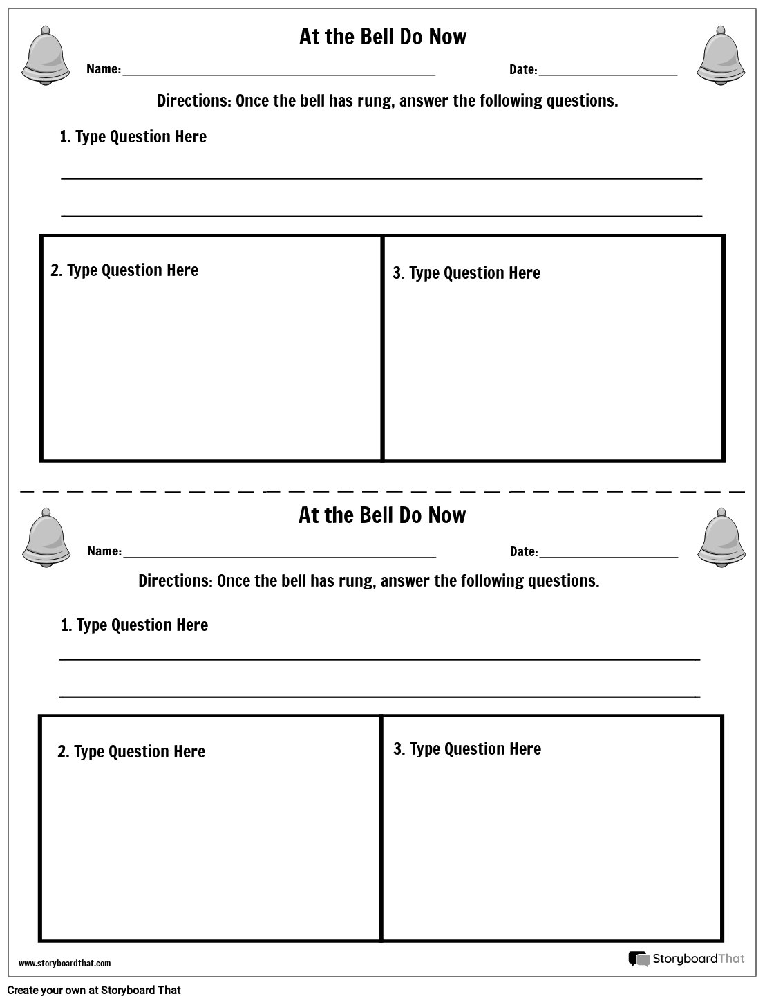 Free Printable Bell Template Free Printable Bell Template