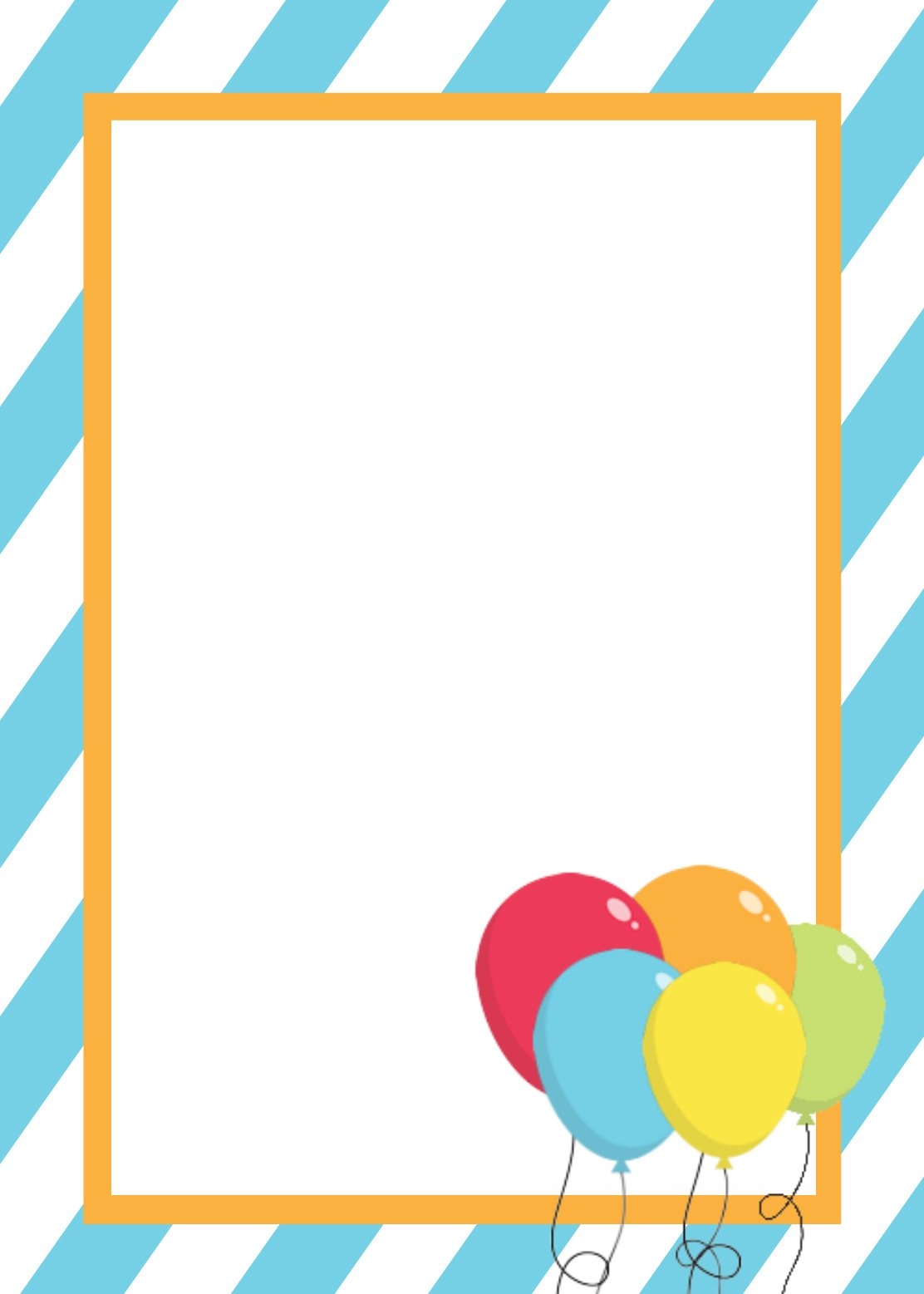 Downloadable Free Printable Birthday Invitation Templates