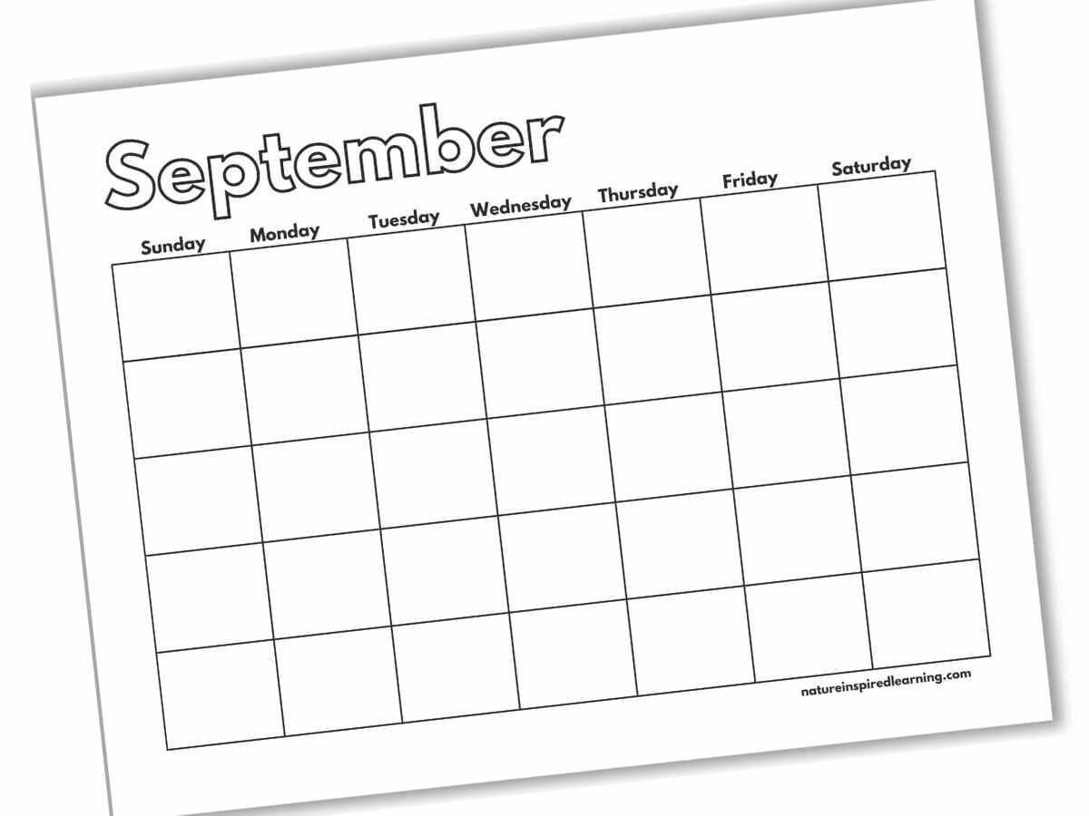 Free Printable Blank Calendars Nature Inspired Learning Worksheets Library Free Printable Blank Calendars Nature Inspired Learning Worksheets Library