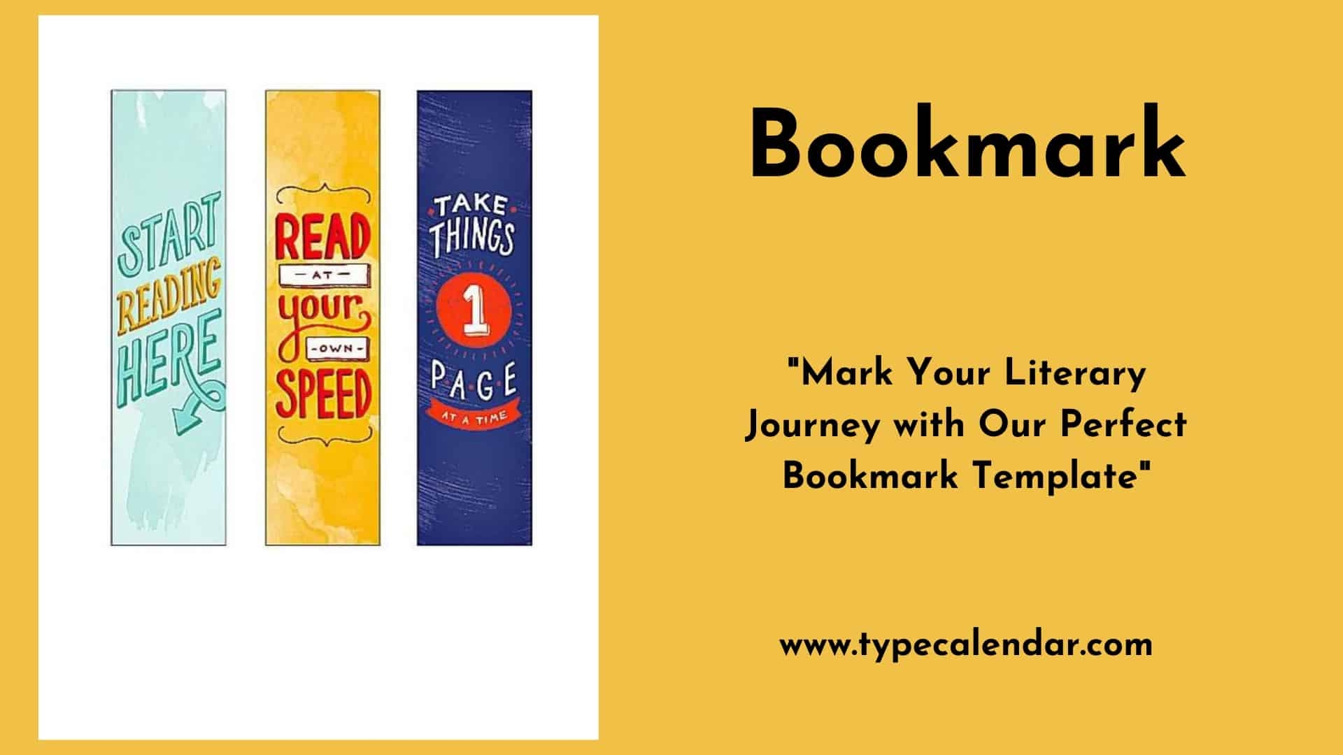 Editable Free Printable Bookmark Template Editable Free Printable Bookmark Template