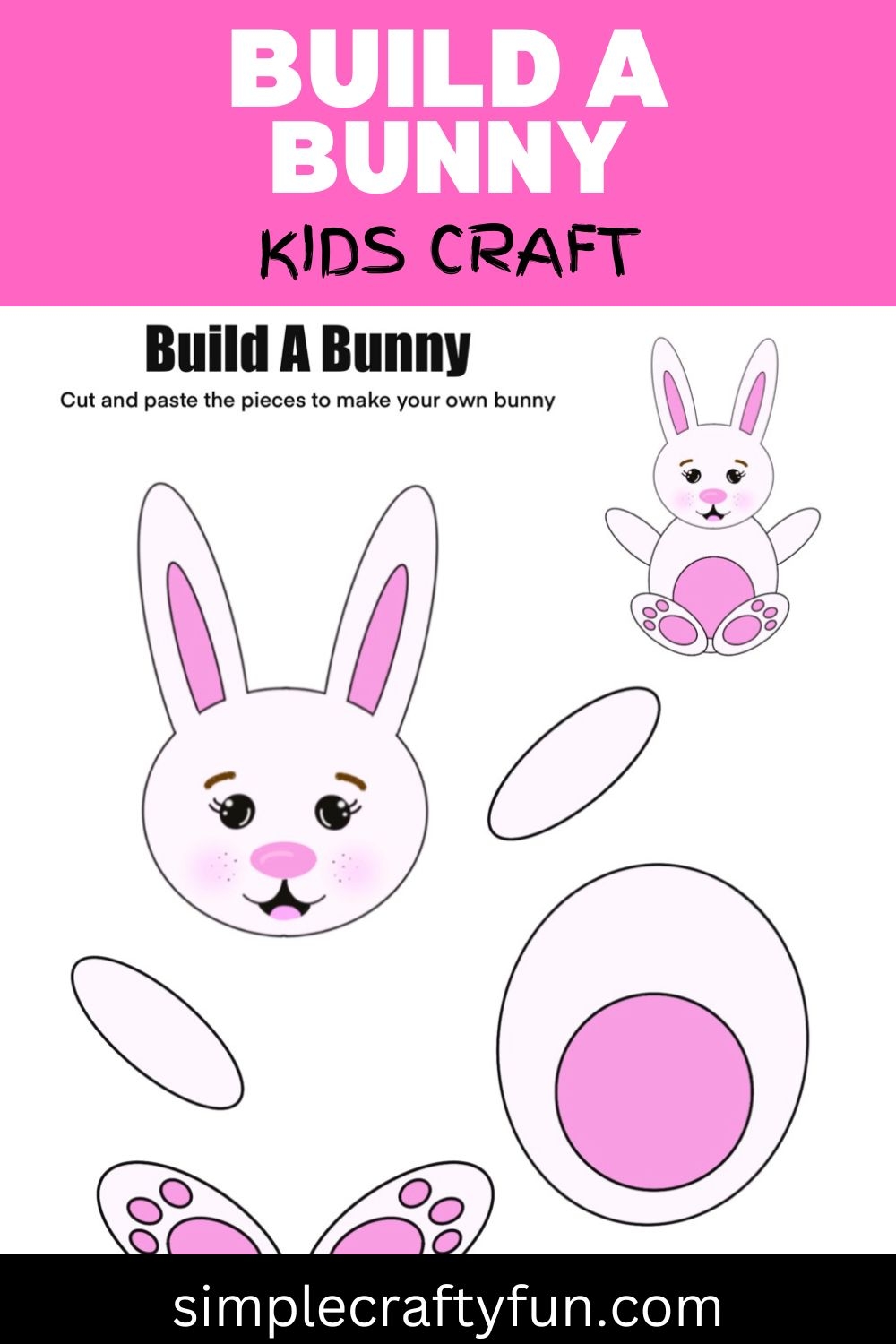 Free Printable Bunny Template Free Printable Bunny Template