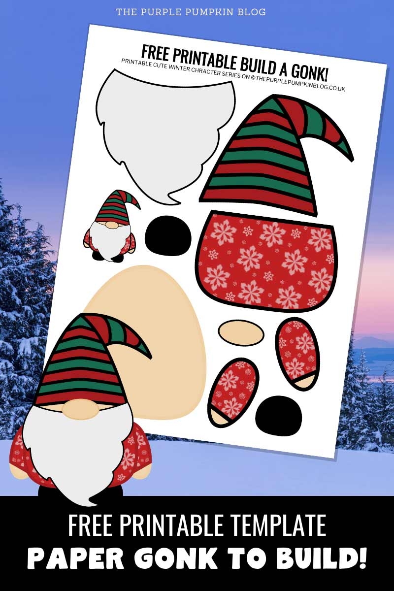 Christmas Gnome Template Free Printable Christmas Gnome Template Free Printable